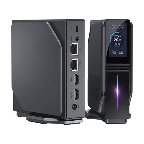 Mini PC S1 Intel N95 12 Gen/16 Gb RAM/512 Gb SSD/LCD/RGB