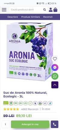 Suc natural Aronia