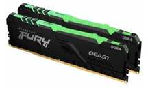 Оперативная память Kingston Fury Beast RGB KF436C17BBAK2/16 2x8Gb