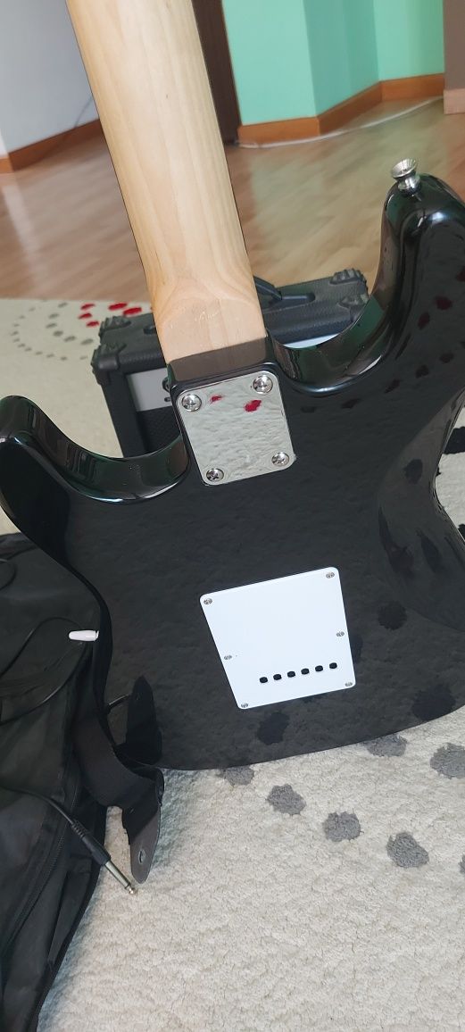 Chitara electrica cu amplificator