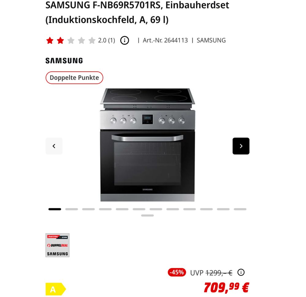 Cuptor electric Samsung