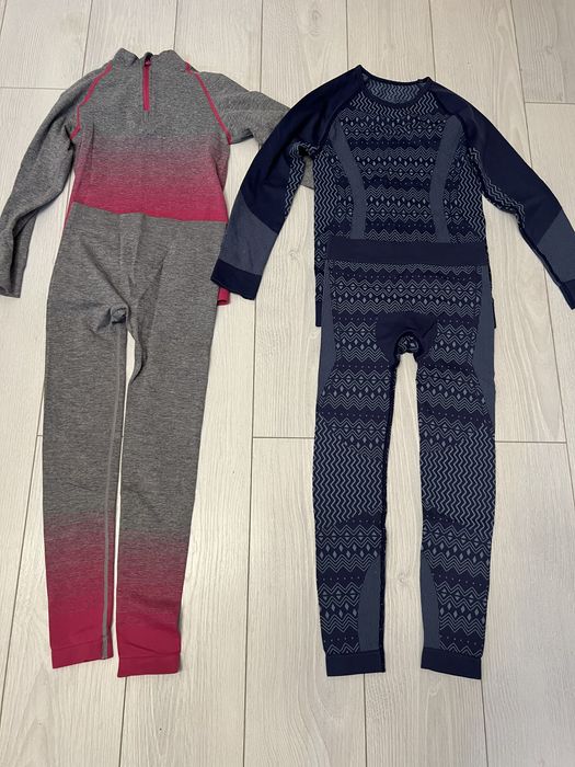 Pantaloni schi+manusi+bluza si colant termic