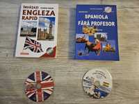 Carti de invatat engleza/spaniola fara profesor (35 lei buc)