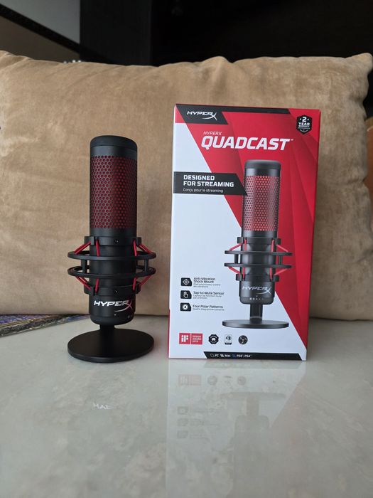 Микрофн HyperX Quadcast