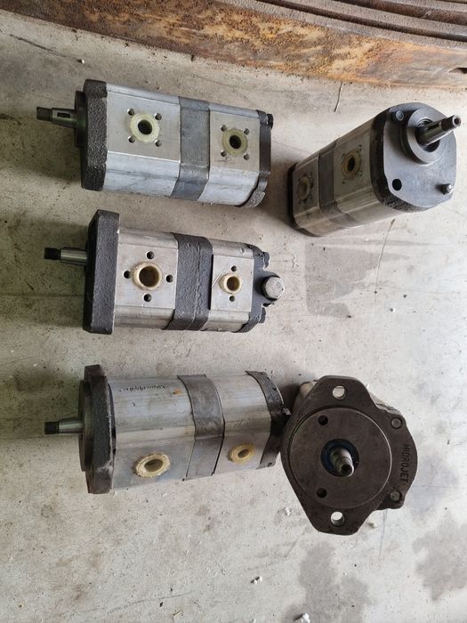 Pompe hidraulice duble cu roti dintate noi originale
