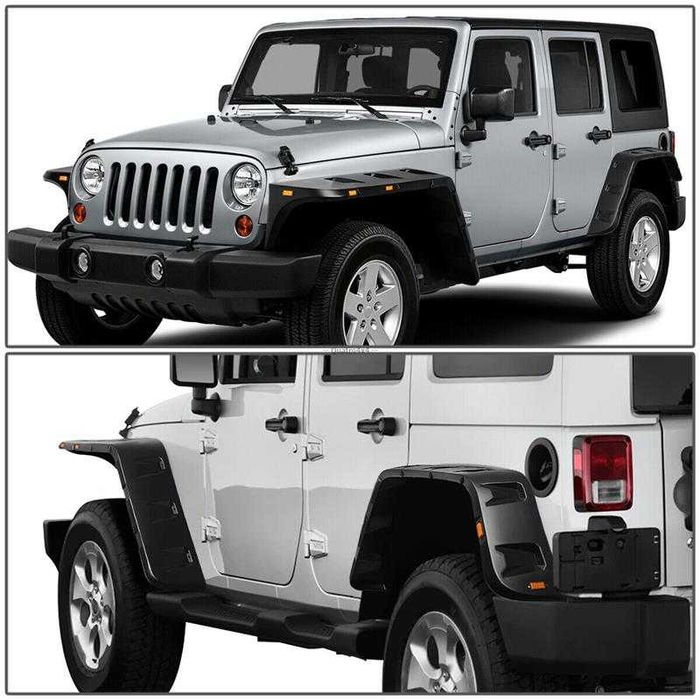 Overfendere extensii roti Jeep Wrangler JK 2007-2017