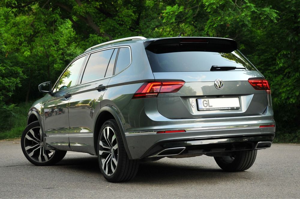 VW tiguan all space