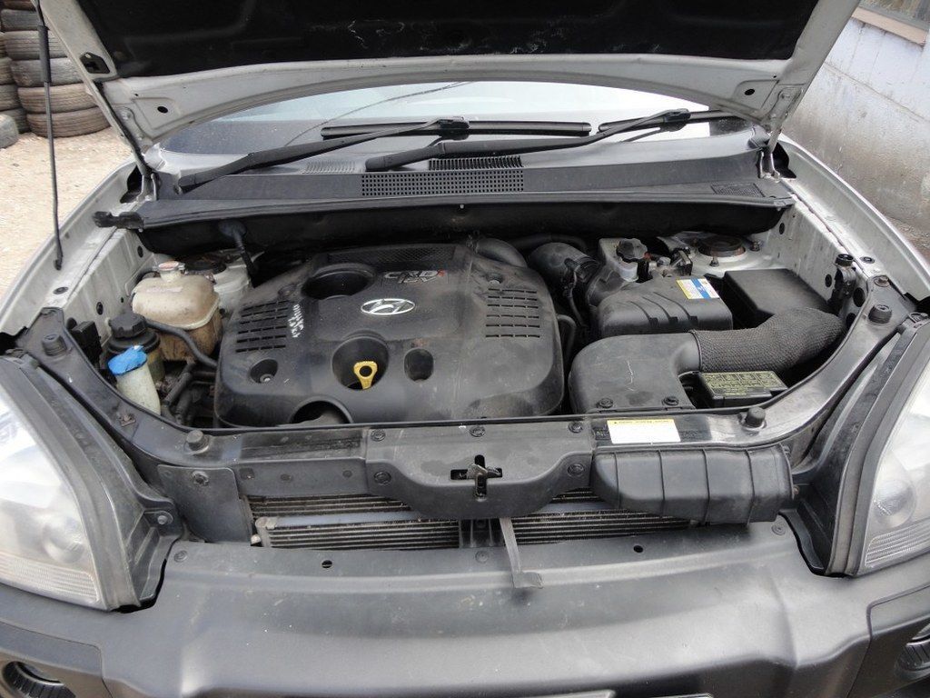 Maner exterior usa Hyundai Tucson 2006 - 2010 SUV 4 Usi Argintiu (385) DREAPTA SPATE