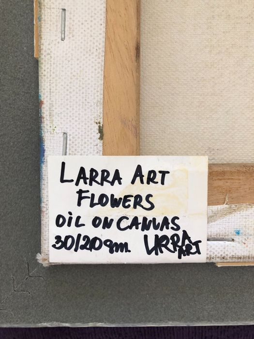 Картина цветя във ваза