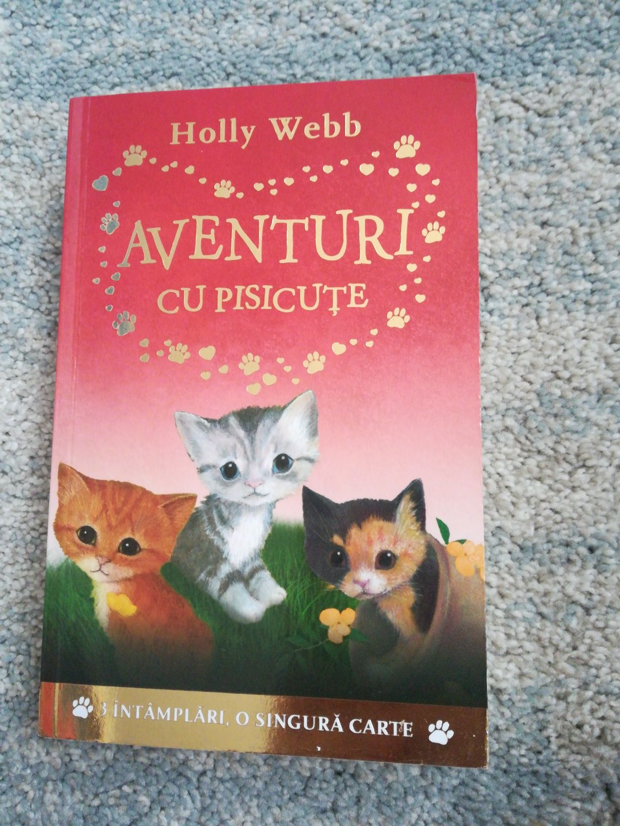 Cartea "Aventuri cu pisicute"