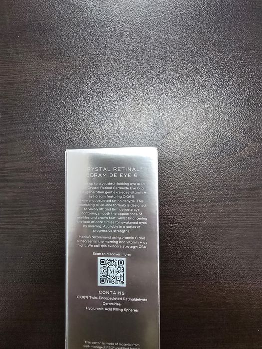Околоочен крем Medik 8 crystal retinal ceramide eye 6