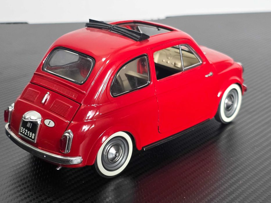 Macheta Auto 1/18 Solido Fiat Nuova 500 1965