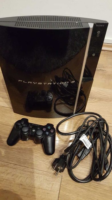 Playstation 3 PS 3 Sony PS3 + 25 jocuri GTA 5 Fifa 19 Nfs Minecraft