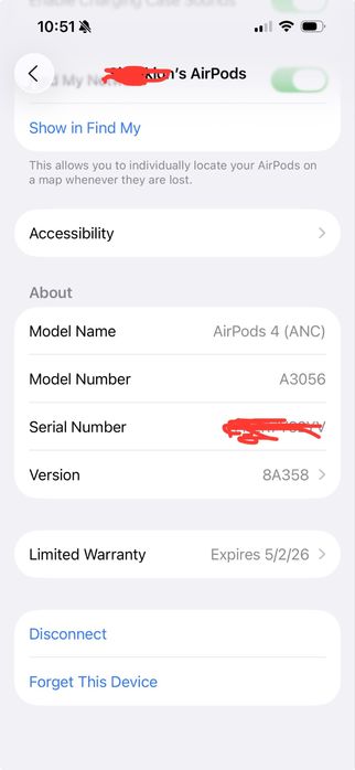 Airpods 4 (Anc) original