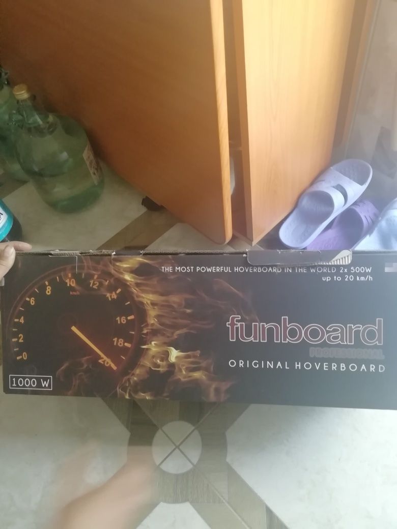 Vand hoverboard professional FUNBOARD + PC