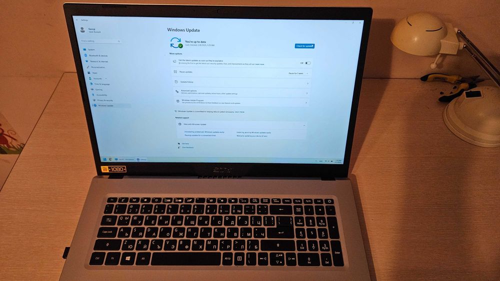 17.3 Acer лаптоп  Aspire 3 A317-33-P2Q5