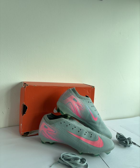 Nike Mercurial Zoom Vapor 16 Pro FG - Сив футболни калеври