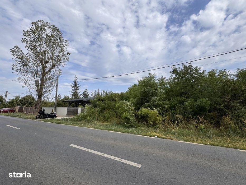 Teren 1.666 mp, construibil, cu acces direct din DN1 – langa padurea