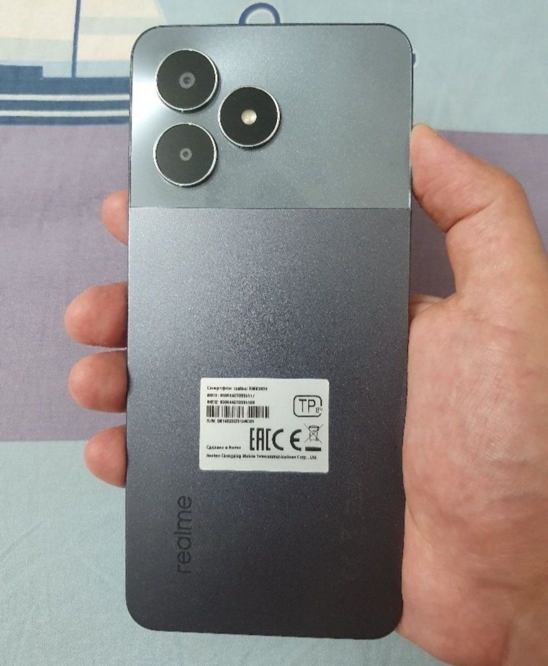 Realme Note 50 4+4/64GB Black Igravoy Original Holati Ideal Yengide 4G