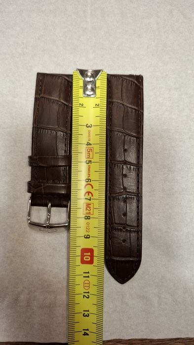 Кожена каишка 22мм