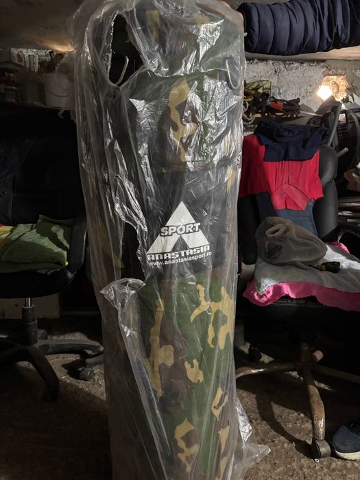 Sac de box + manusi piele NOI NOUTE