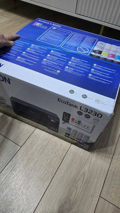 Multifunctional inkjet color CISS Epson EcoTank L3230, A4, USB, Negru