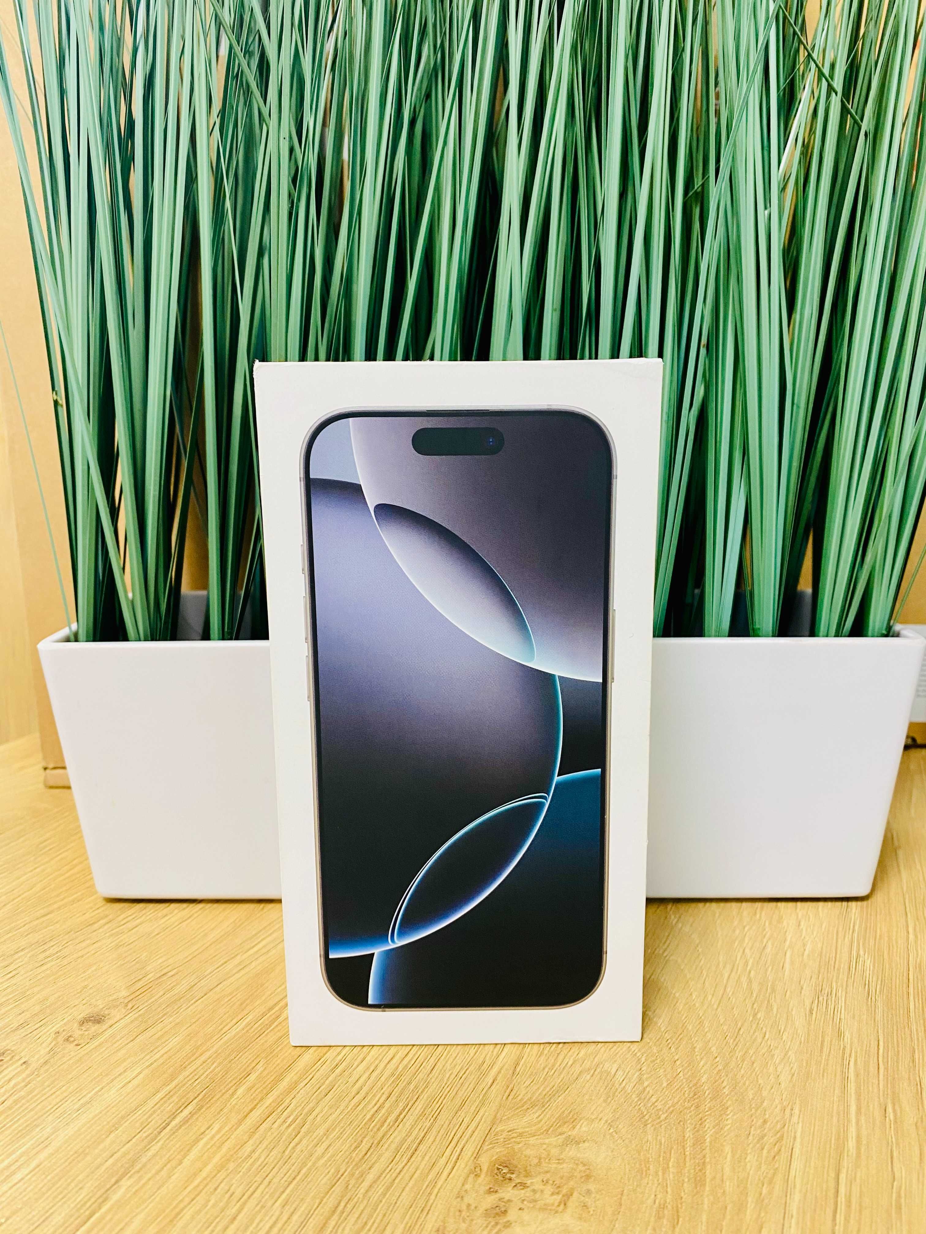 НОВ !!! Apple iPhone 16 Pro, 128GB, 5G, White Titanium, 100%