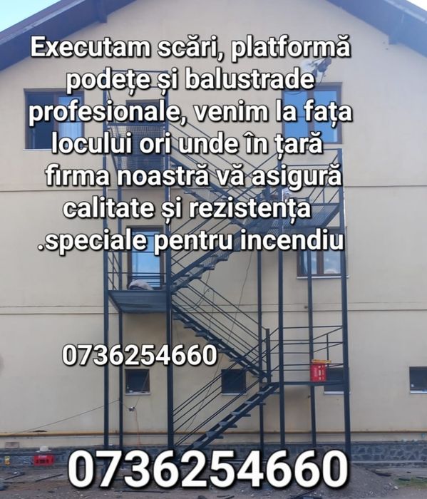 Scara metalica zincata