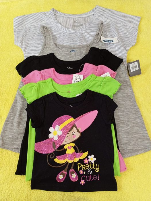 Новые фирменные футболки для девочек