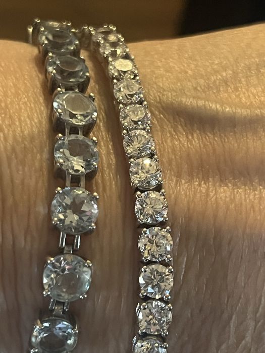 Bratara de argint cu pietre semipretioase