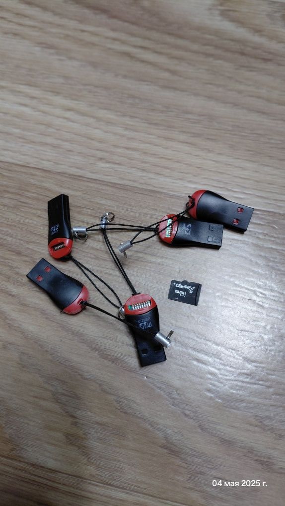 Переходник - адаптер с микро SD на USB