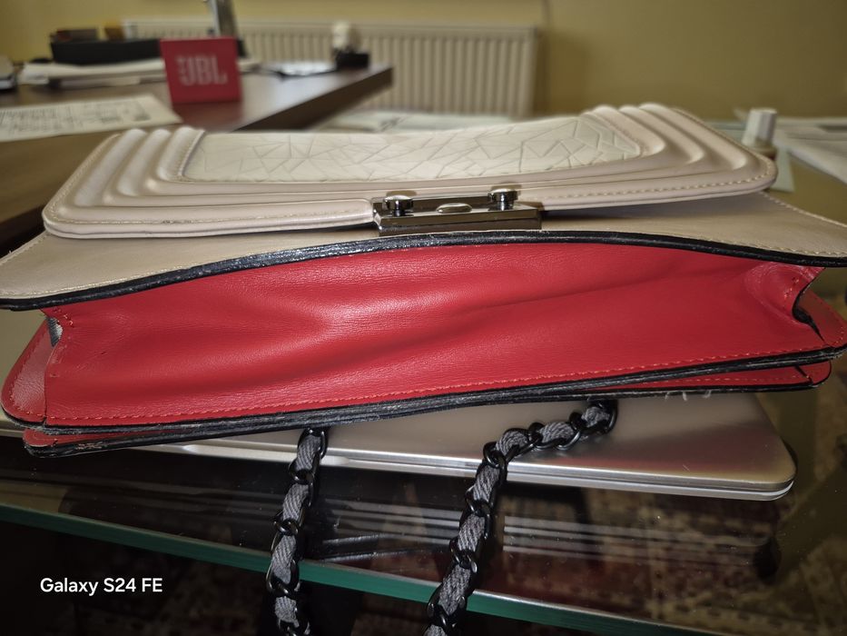 Geanta Epica  culiare alb crem