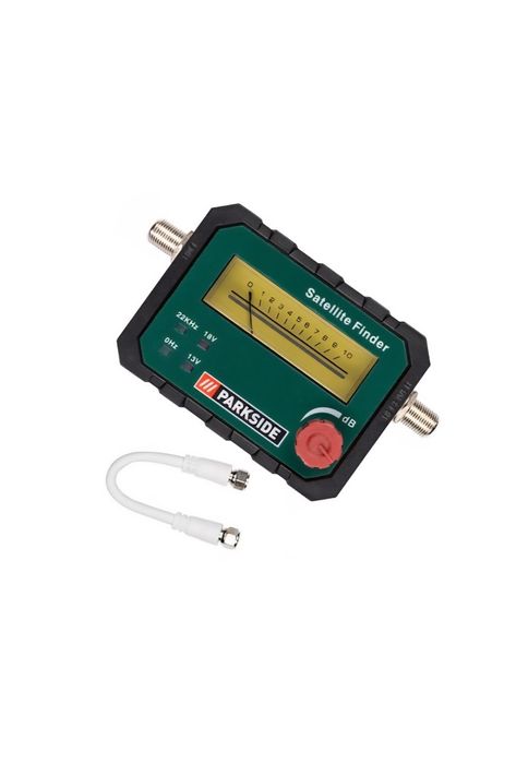 Tester semnal antena satelit audio-video, 950 - 2300Mhz, Parkside NOU