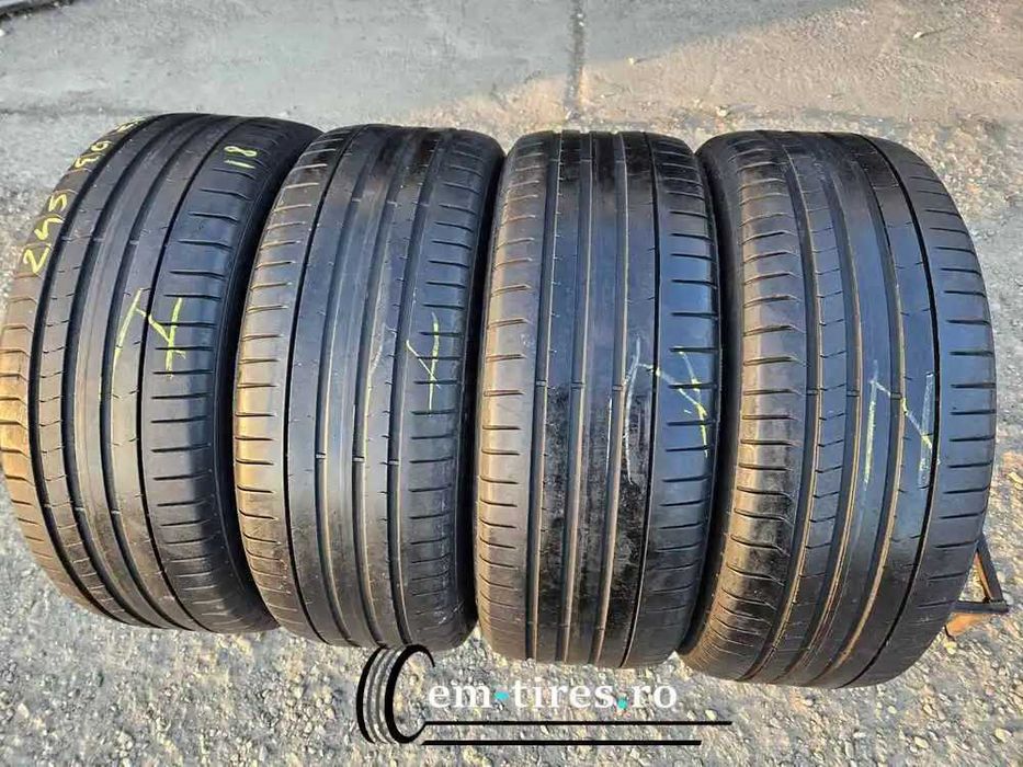 SET 4 Anvelope Vara 245/40 R21 PIRELLI P Zero 100V
