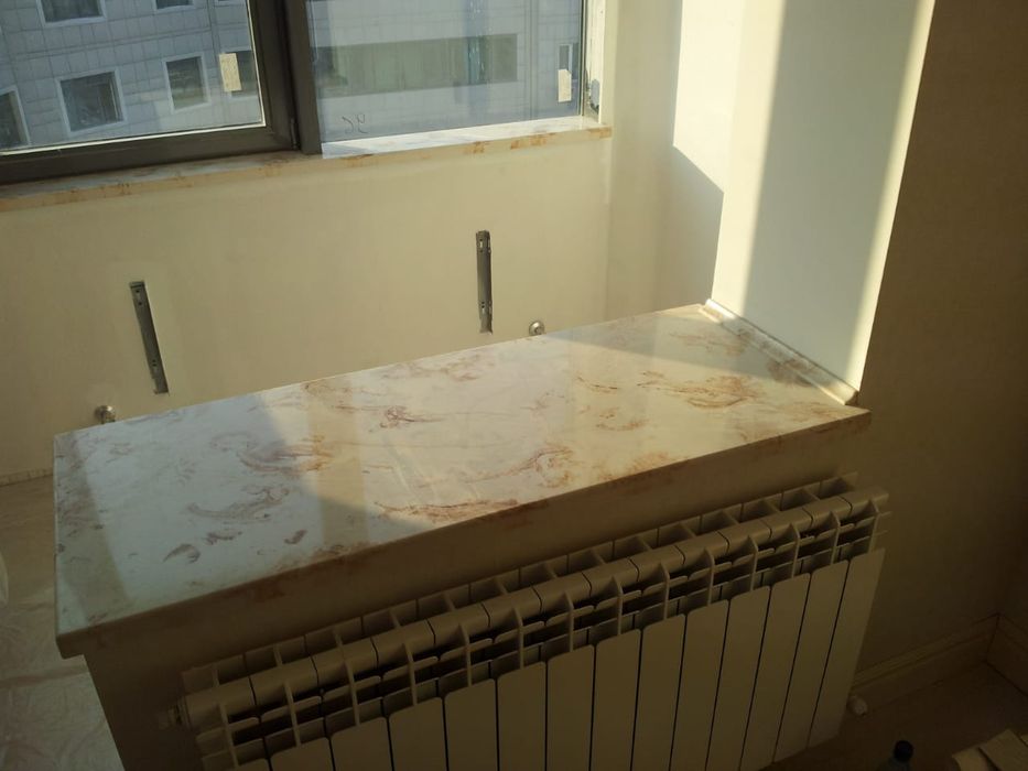 Подоконники из искусственного камня