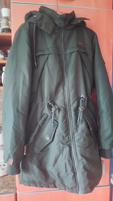 MARIKOO дамска парка ,цвят зелен