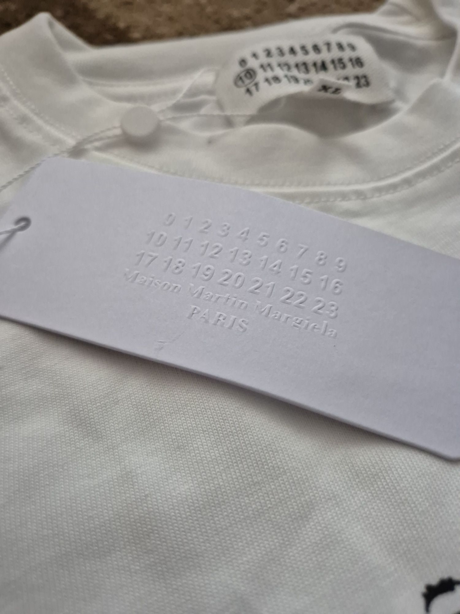 Tricou de Lux Maison Martin Margiela Paris pentru Bărbați, Mărimea XL