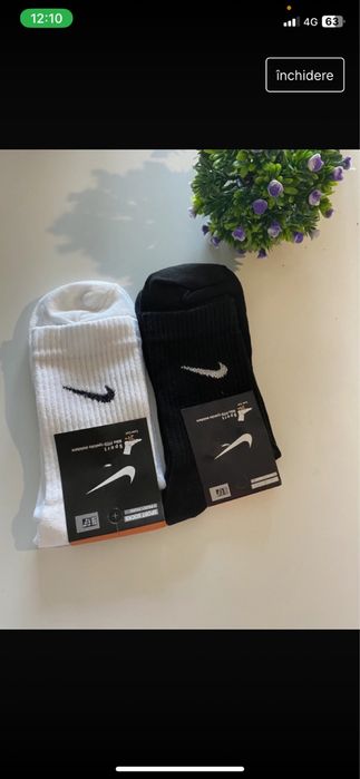 Set 6 perechi Șosete Nike la DOAR 49 LEI