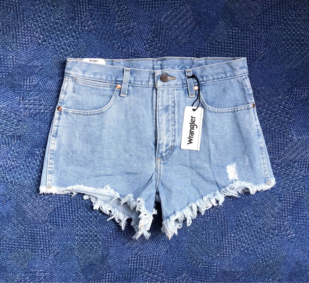 НОВИ Wrangler Reworked Short ОРИГИНАЛНИ дамски къси дънки - 28