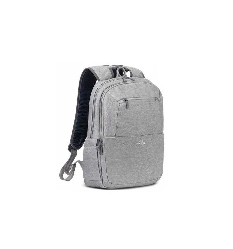^ Рюкзак RIVACASE 7760 grey Laptop backpack 15.6" / 6