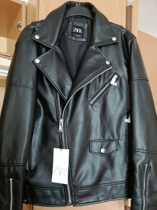 Кожено яке Zara ново- 89 лв.