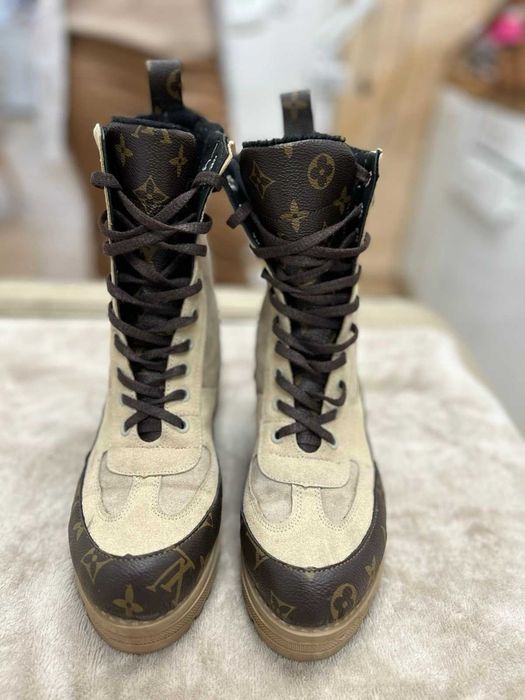 Удобни дамски боти Louis Vuitton