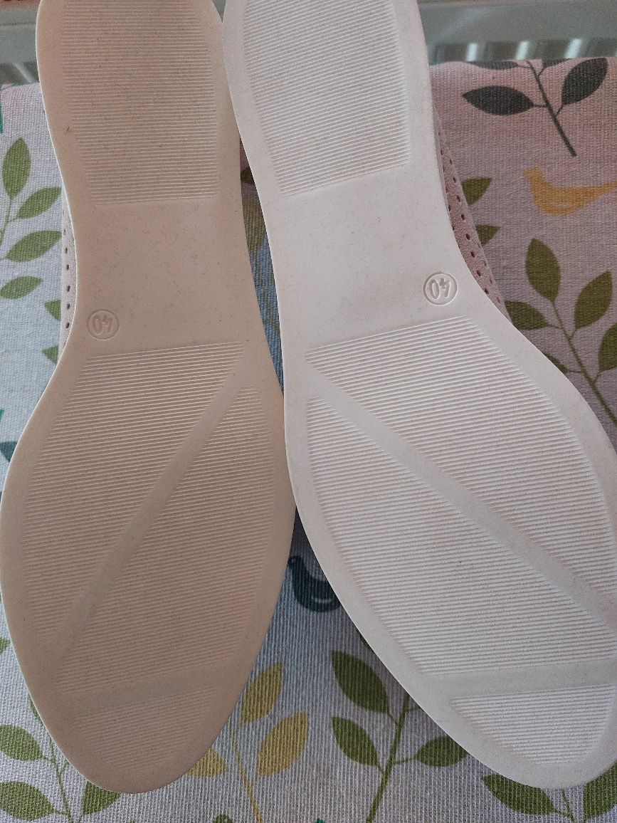 Pantofi/ Balerini Lascana piele naturala 40