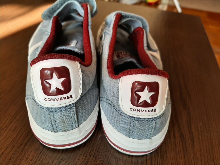 Светлосини гуменки Converse