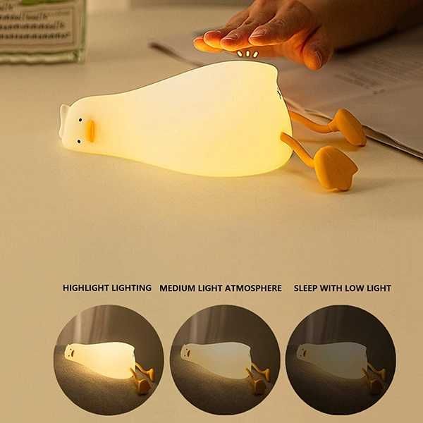 Силиконова акумулаторна LED лампа ПАТЕ