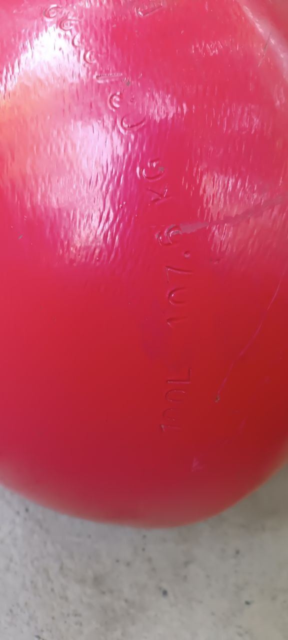 Temir balon xolati yaxshi koʼp ishlatilmagan