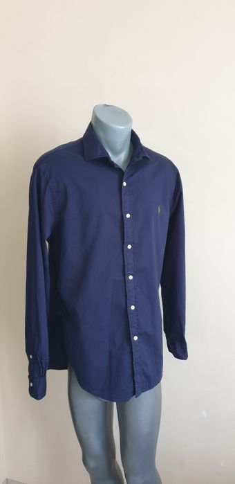 POLO Ralph Lauren Slim Fit  Cotton Mens / L ОРИГИНАЛ! Мъжка Риза!