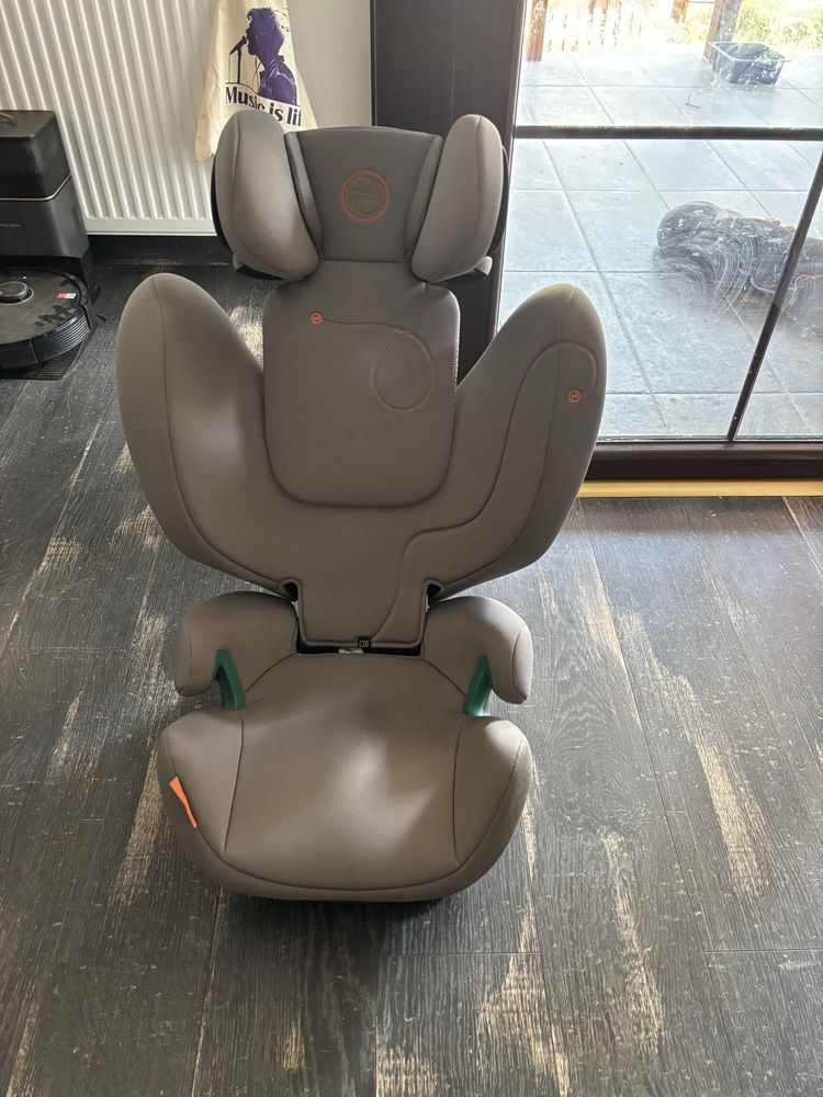 Scaun auto pentru copii Cybex Gold Solution G i-Fix Lava Grey,