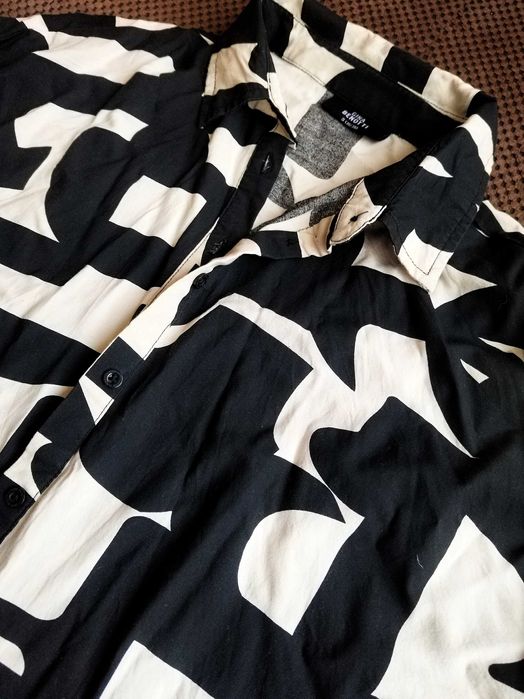 НОВА черно-бежова дамска риза