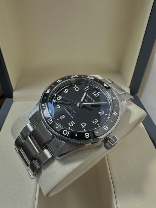 Longines Spirit Zulu Time automatic, 39mm, GMT